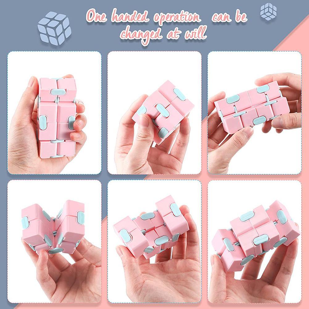 Đồ Chơi Khối Lập Phương Vô Cực Giúp Giải Tỏa Căng Thẳng