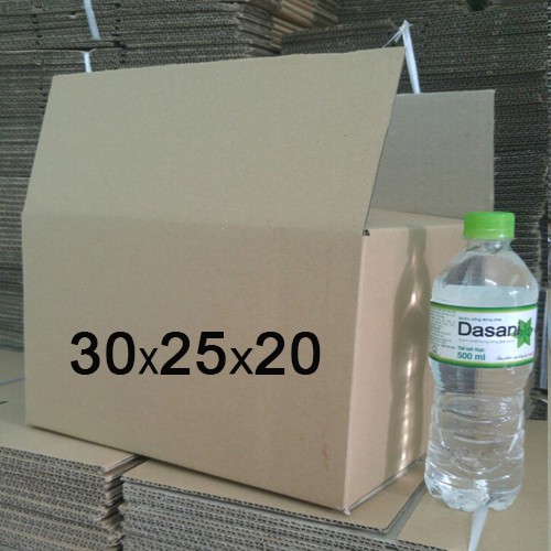 30x25x20 Combo 50 hộp Carton đóng gói hàng giá tại xưởng