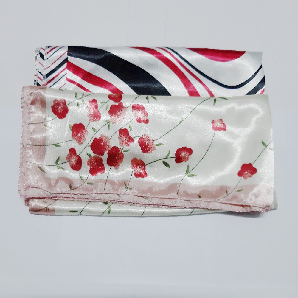 Khăn phụ kiện - vuông, khăn phụ kiện túi xách