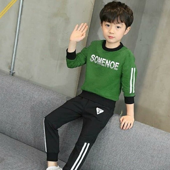 Bộ quần áo trẻ em bé trai Someone [18-28kg]