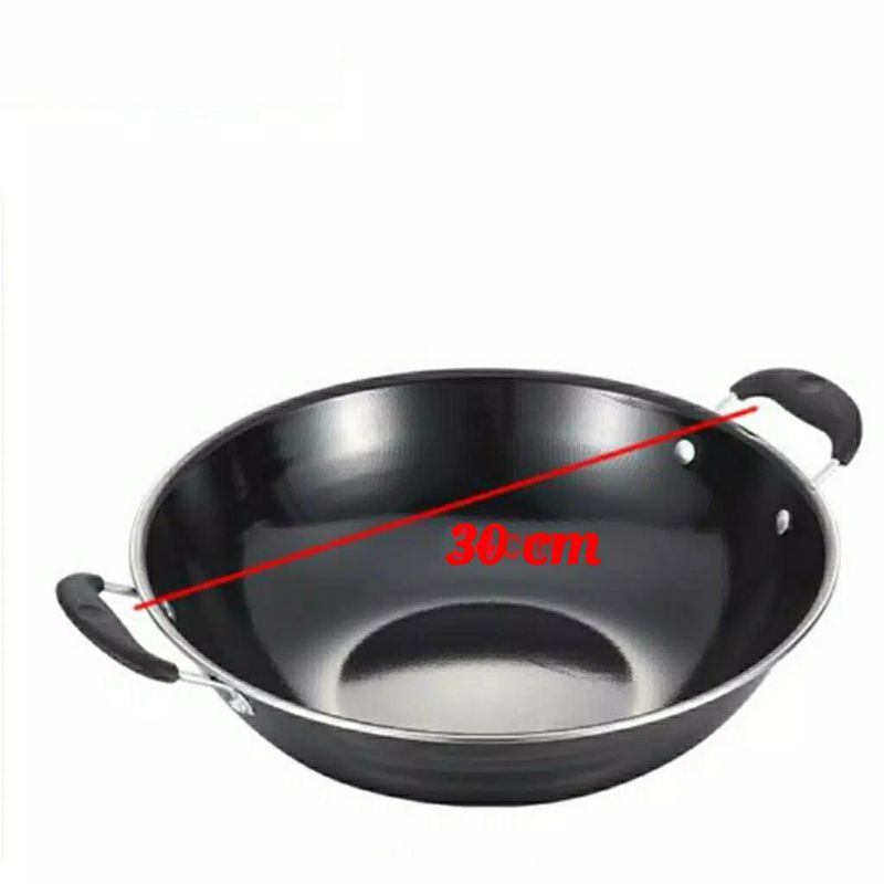 Chảo Chiên Tráng Men Cỡ Nhỏ 30 cm G-2130