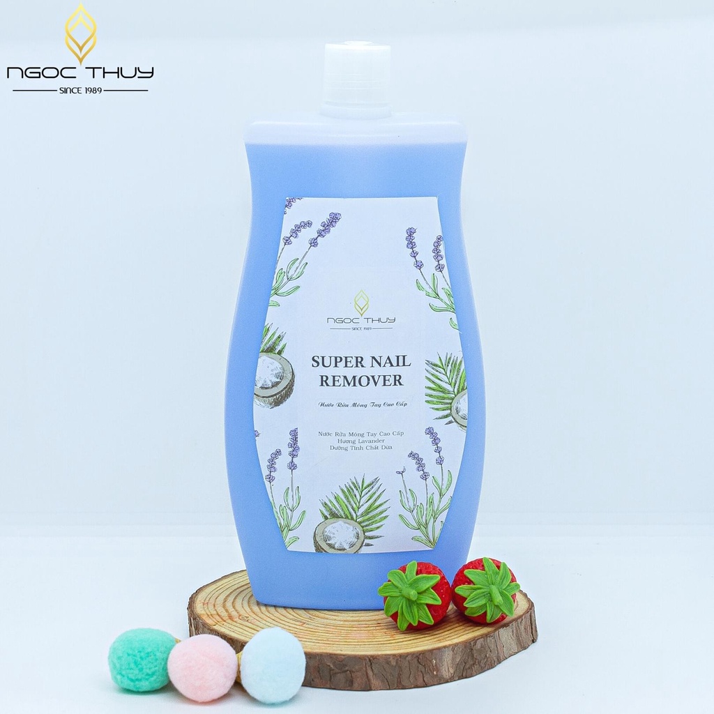 Nước Rửa Móng Tay Acetone Tinh Chất Dừa Tẩy Rửa Mạnh Ngọc Thủy Mã RS