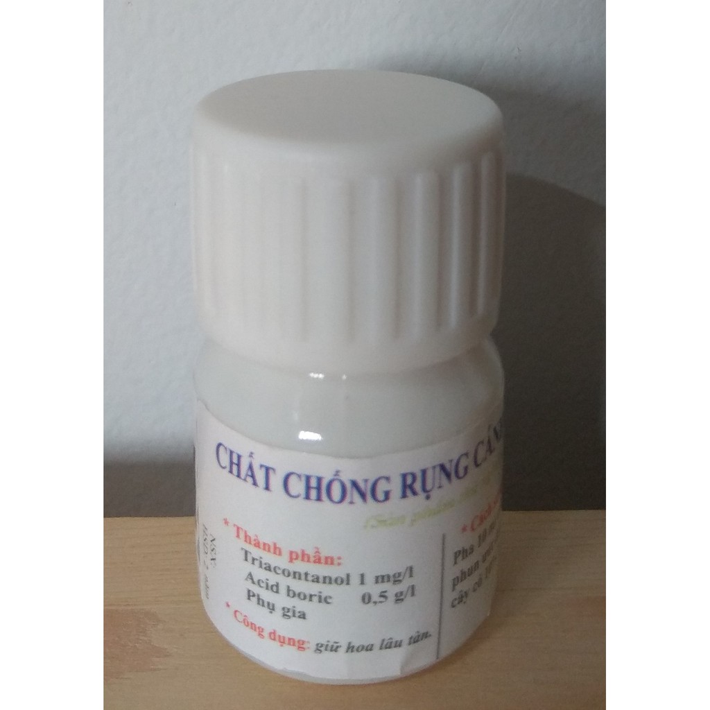 Chất chống rụng cánh hoa chuyên dùng cho hoa mai, phong lan, hoa giấy - chai 20 ml