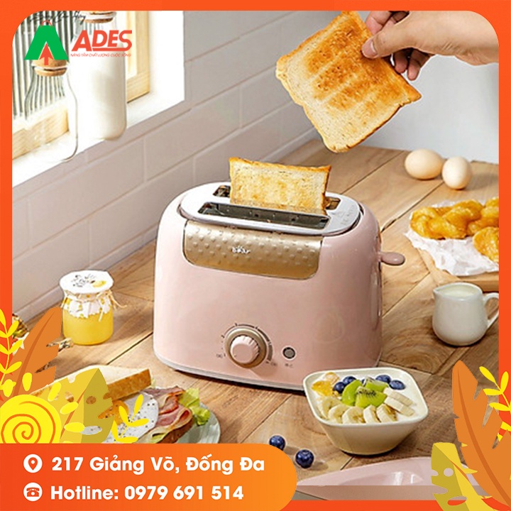 Máy Nướng Bánh Mì Bear DSL-601 - Bảo Hành Chính Hãng 18 Tháng - Làm Nóng Bánh Mì, Nướng Bánh - NEW 2021