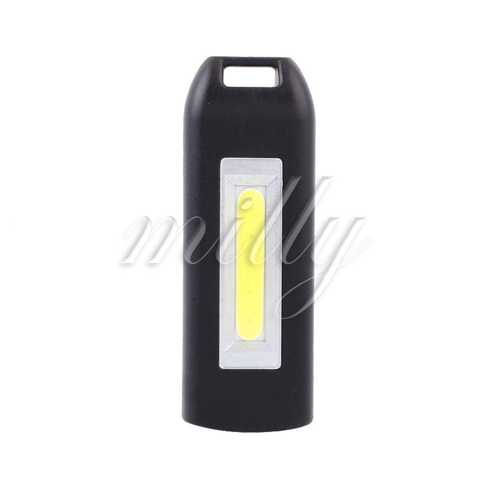 Portable USB LED Keychain Key Ring Light Rechargeable Flashlight Torch 0.5W