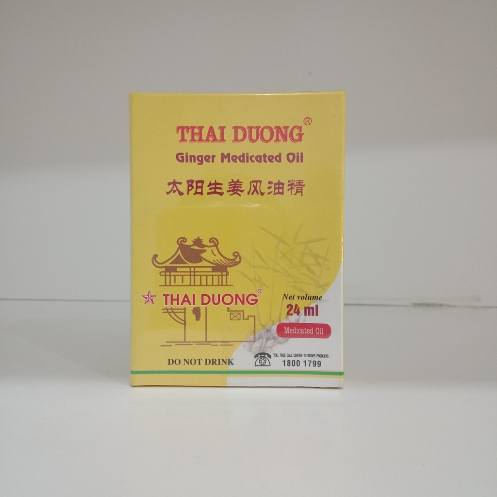 DẦU GỪNG THÁI DƯƠNG 24 ml