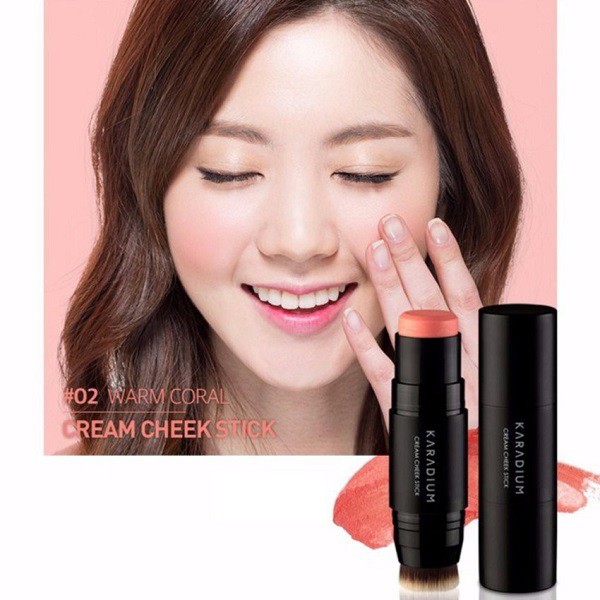 Phấn má hồng dạng thỏi Karadium Cream Cheek Stick