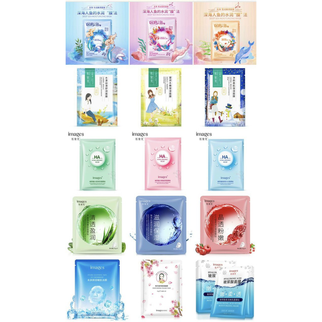 Mặt Nạ Giấy Cấp Ẩm - Mix Ngẫu Nhiên - Chị Mai Làm Đẹp | Thế Giới Skin Care