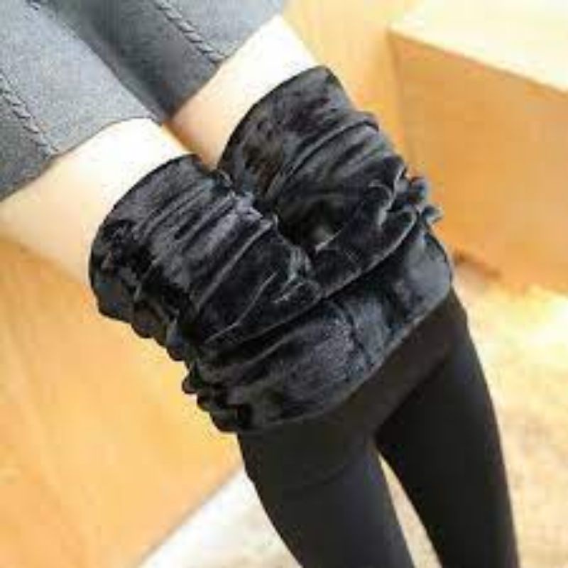 Quần Tất Lót Lông Siêu Dày Ấm.
