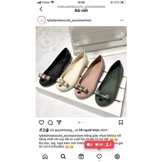 Giày bệt nhựa nơ Ngắn 199k+2,2% phí shopee