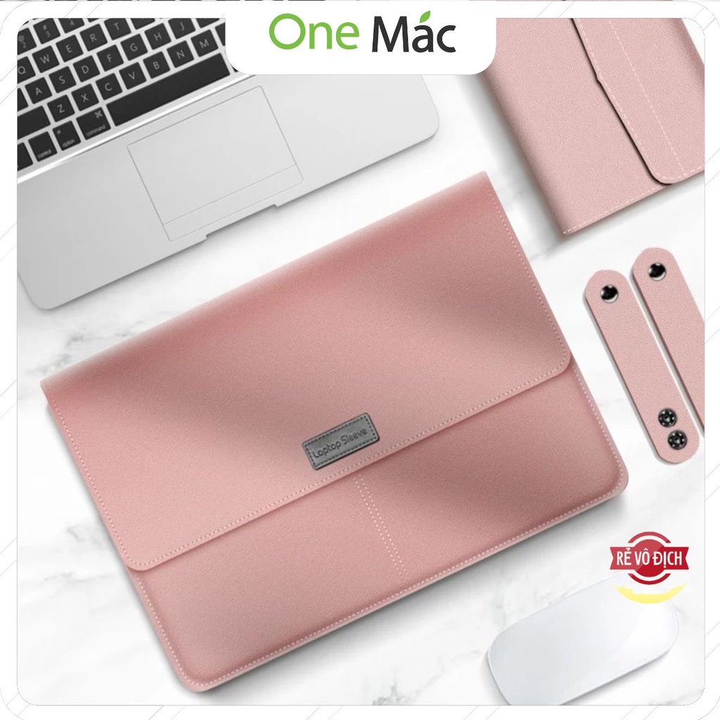 [4 món] Túi da đựng máy tính Laptop Windows, Macbook Pro, Macbook Air 11/12/13.3/14/15/15,6 inch cao cấp, mẫu mới.