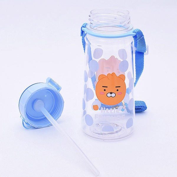 Bình Nước Thể Thao Kakao Friends Ryan Có Ống Hút