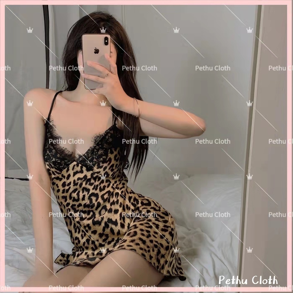 (Q1,HCM)🧡Đồ ngủ sexy🧡Đầm ngủ nữ ren voan mỏng xuyên thấu kèm-Không mút đệm ngực+quần lọt 40-65kg--025