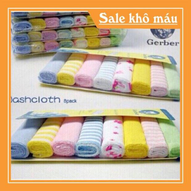 SET KHĂN MẶT GERBER CHO BÉ -HCM
