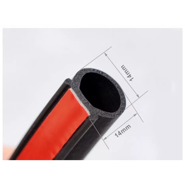 Gioăng chống ồn chữ D, Gioăng cao su chống ồn, chống bụi cho ô tô, Gioăng chữ D dán cửa xe chống ồn