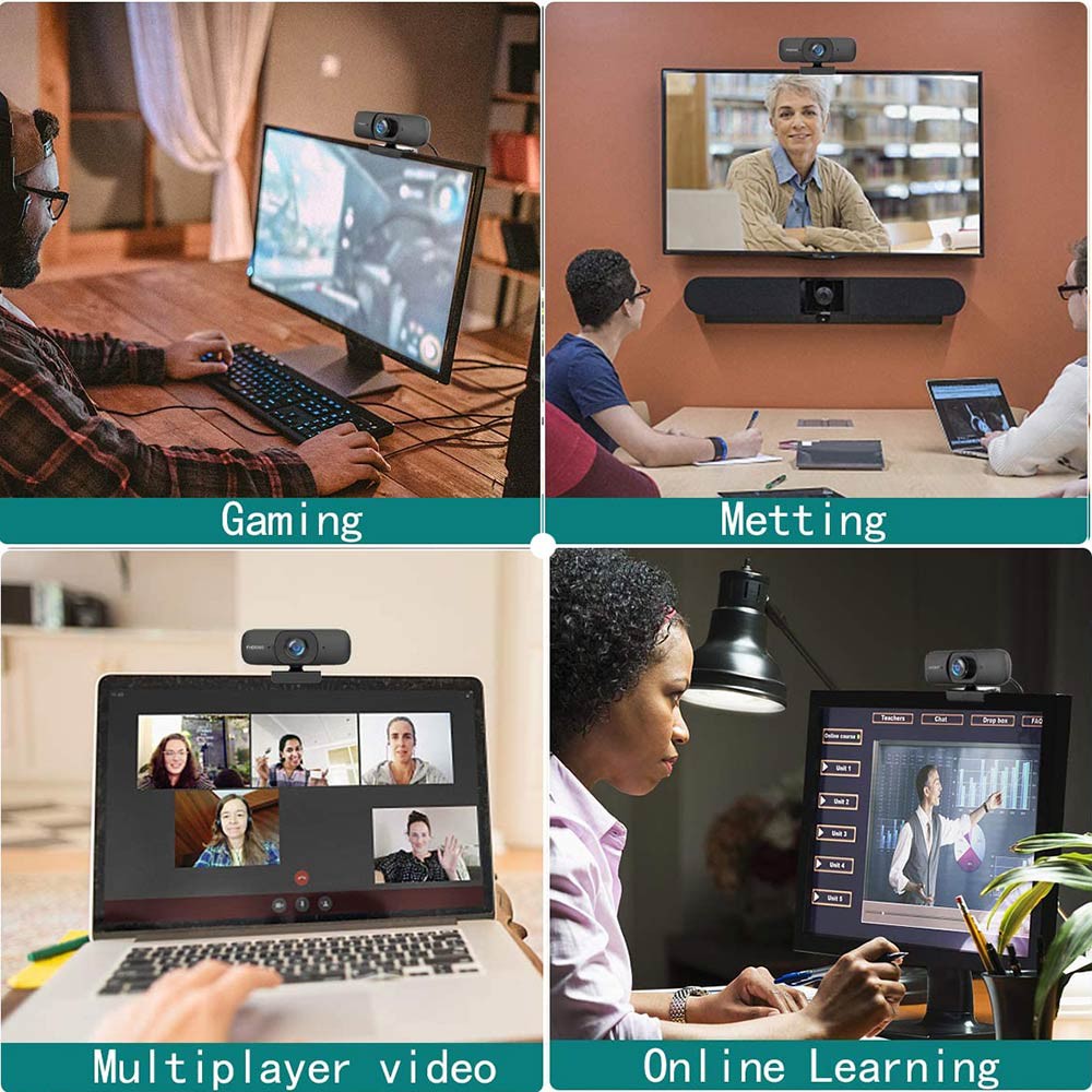Webcam Lr-1080p Usb Kèm Micro Phù Hợp Cho Họp Hội Nghị / Quay Video / Laptop / Máy Tính | BigBuy360 - bigbuy360.vn