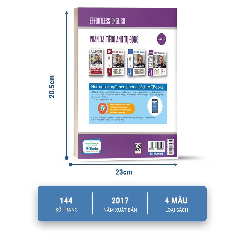 Sách - Phản Xạ Tiếng Anh Tự Động - Effortless English Level 3