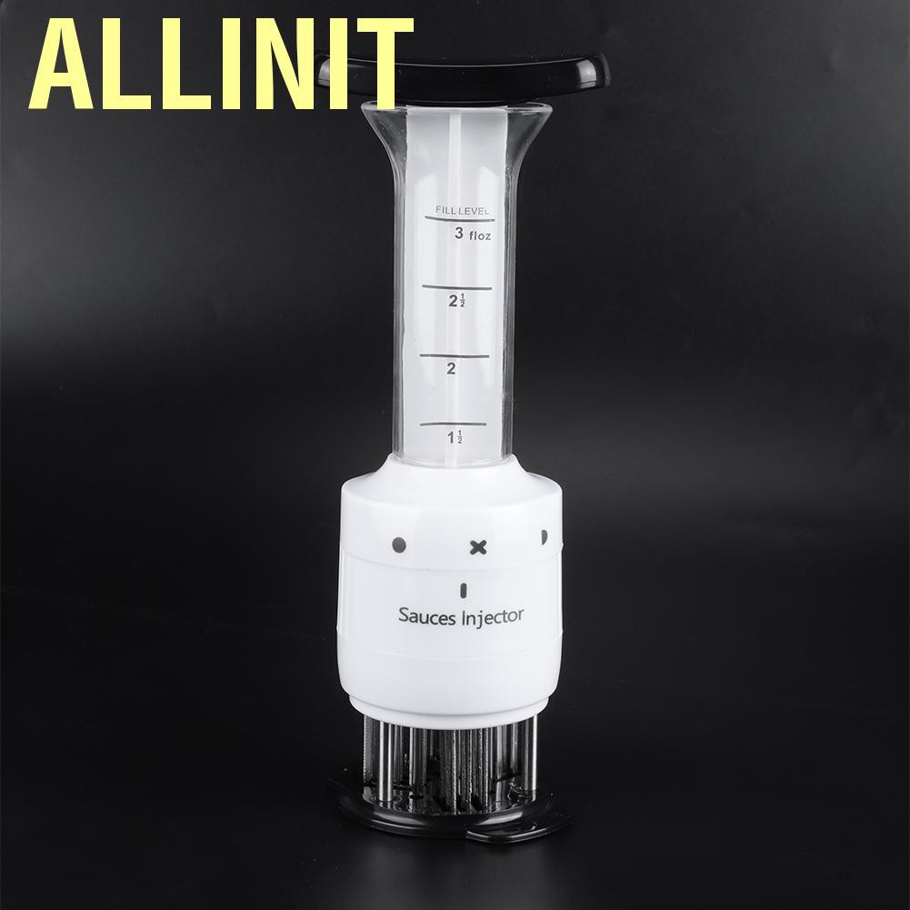 Allinit Professional Steak Meat Marinade Seasoning Injector Tenderizer Tools Kitchen Ac