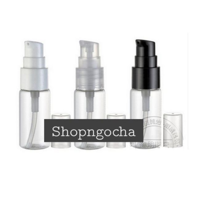 [10ml/20ml] Chai nhựa pet xịt giọt - chai lọ chiết mỹ phẩm