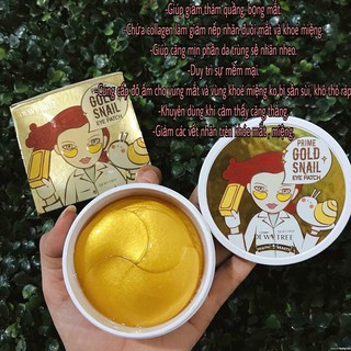 MẶT NẠ MẮT GOLD SNAIL