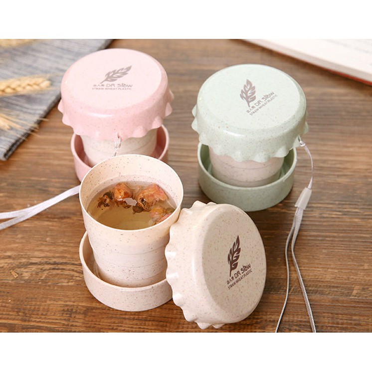 Ly nhựa lúa mạch gấp gọn thông minh sang trọng an toàn