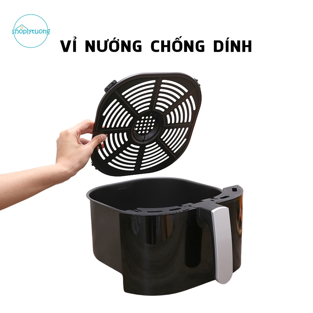 Nồi Chiên Không Dầu mobell YJ-711 Công Suất 1800W Dung Tích 8.8L Điều Khiển Cảm Ứng Kính Trong Suốt