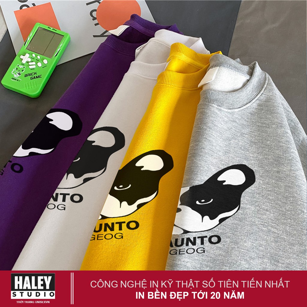 Áo Sweater BullDog đủ màu Unisex phong cách Hàn Quốc cá tính, Chất Nỉ Dày Dặn Ấm Áp mã HD97 - Quà tặng ngẫu nhiên | BigBuy360 - bigbuy360.vn