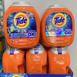 Viên Giặt Xả Tide Pods 104 Viên 4in1 - Hàng Mỹ