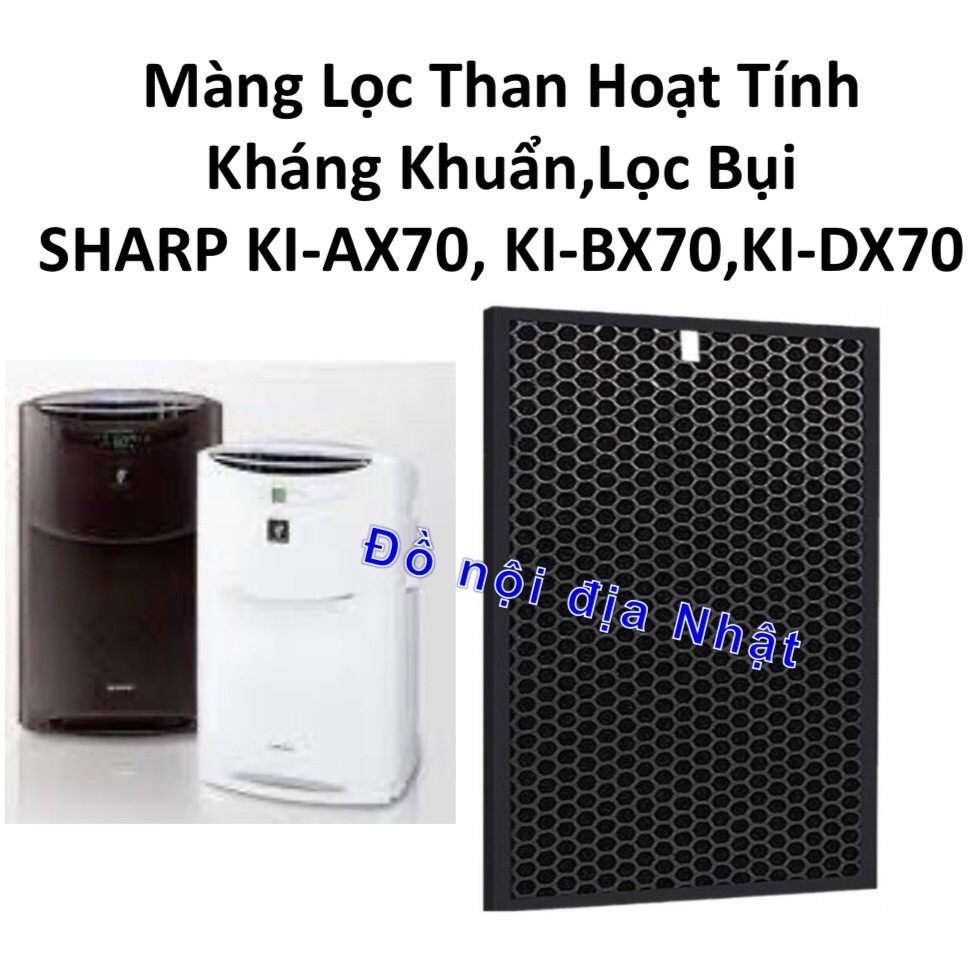 Màng lọc than hoạt tính Sharp KI-AX70, KI-BX70,KI-DX70