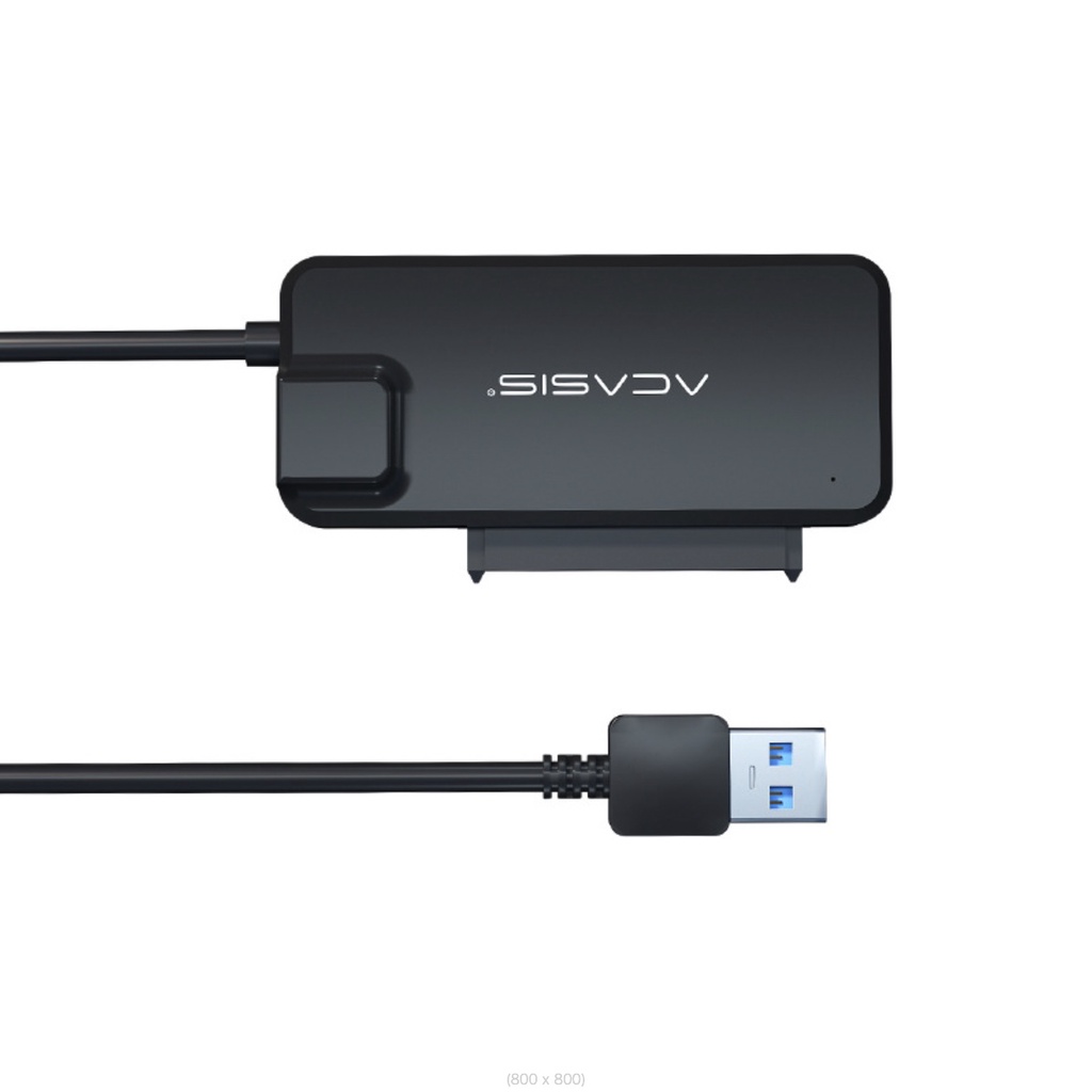 Hub USB gắn ổ cứng HDD SSD sata 3.5&quot; 2.5&quot; và 2 cổng USB 3.0 nguồn phụ 12v ACASIS