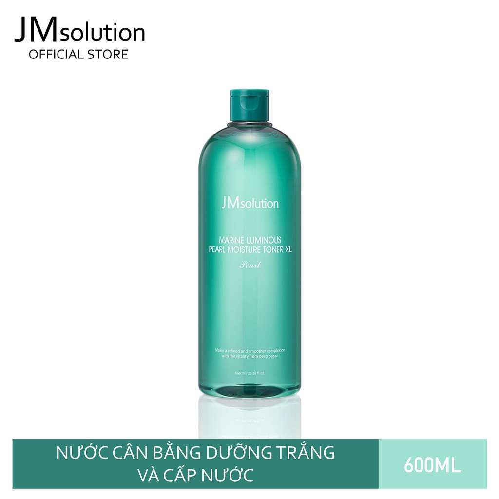 Nước Cân Bằng Toner JMsolution Luminous Moisture XL Dưỡng Ẩm Da Chuyên Sâu 600ml