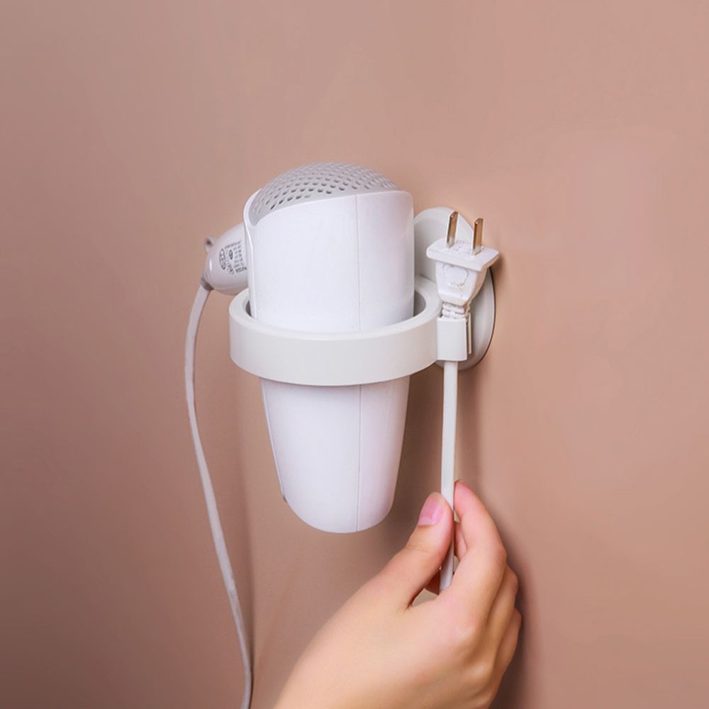 Giá Đỡ Máy Sấy Tóc Gắn Tường Không Cần Khoan Đa Màu Sắc Tiện Dụng