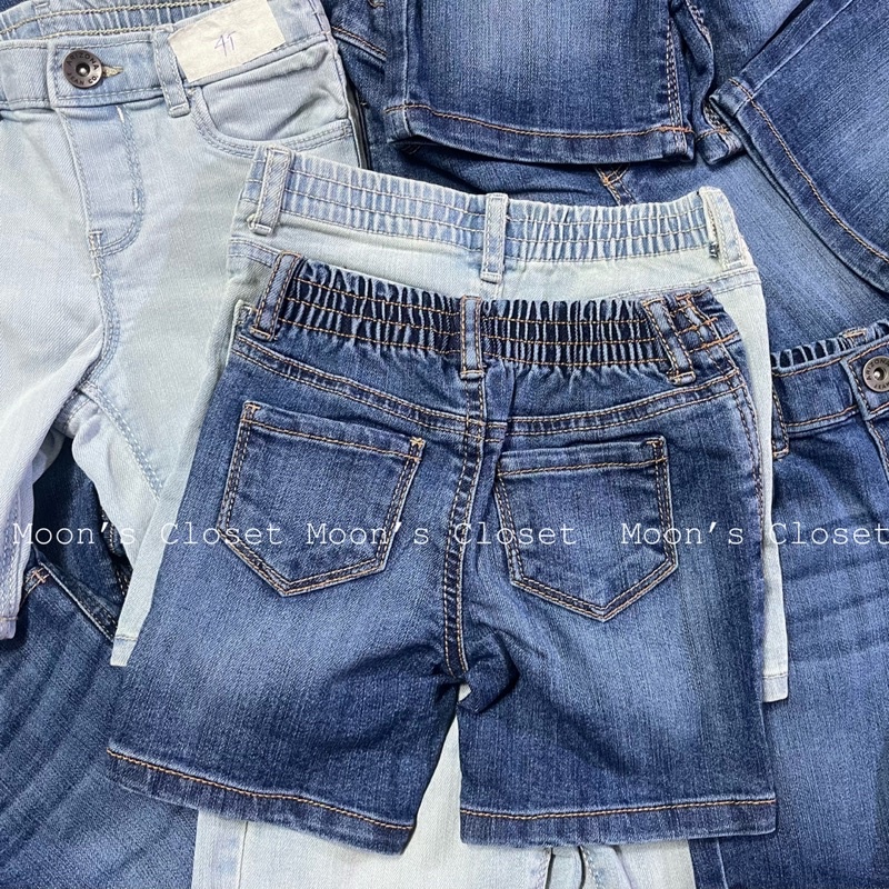 Quần short jeans xuất dư size 12m-5y