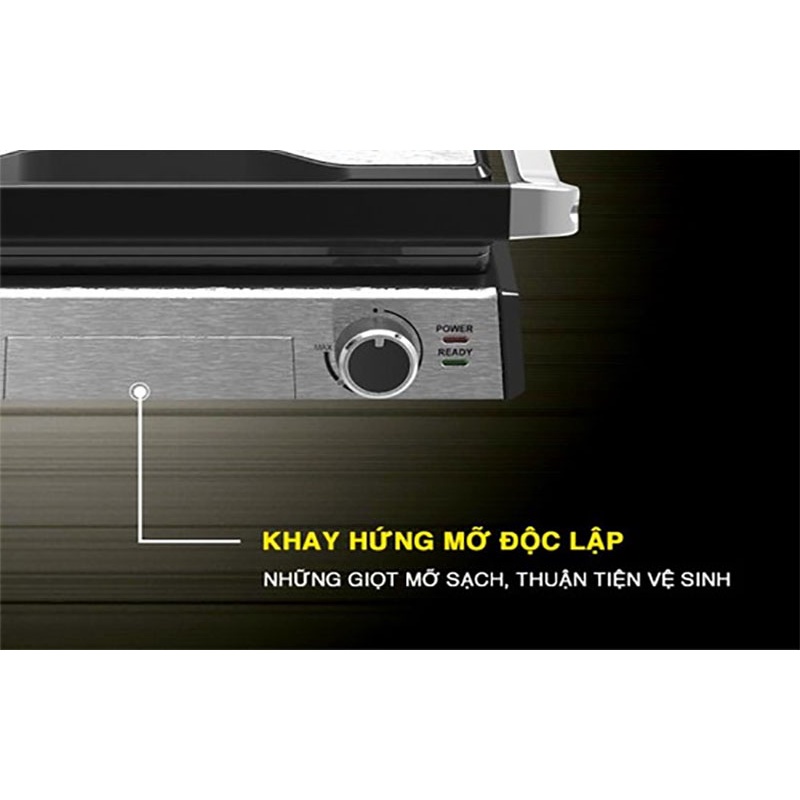 Kẹp nướng điện Tiross TS9657 - Hàng chính hãng