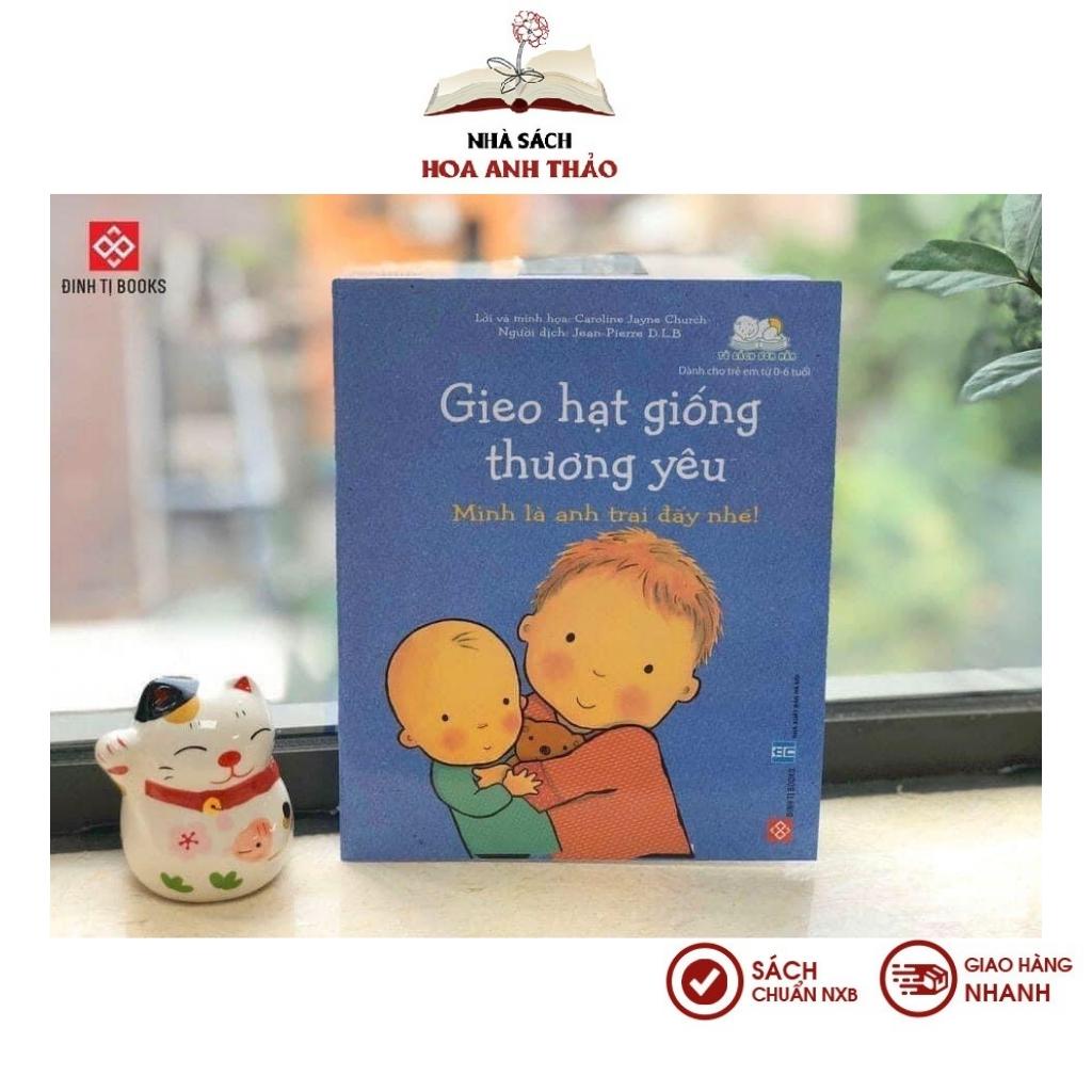 Sách- Gieo hạt giống yêu thương nuôi dưỡng tình cảm con mỗi ngày dành cho bé từ 0-6 tuổi ( Bộ 8 cuốn )