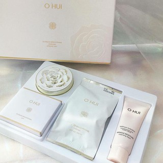 Set phấn  OHUI ULTIMATE BRIGHTENING CUSHION SPECIAL SET 2019