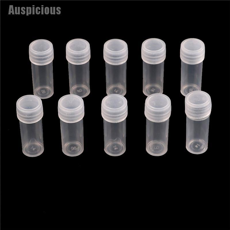 Bộ 10 Chai Nhựa 5ml Chất Lượng Cao
