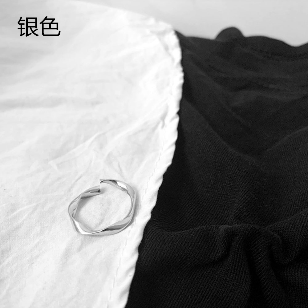 Nhẫn kim loại đơn giản thời trang hipster dành cho nữ