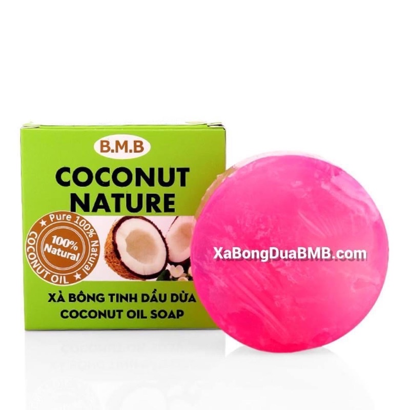 Sỉ 20 bánh Xà Bông Dừa BMB cho da nhạy cảm - Xà Phòng dừa B.M.B sáng da khử mùi mờ thâm nám