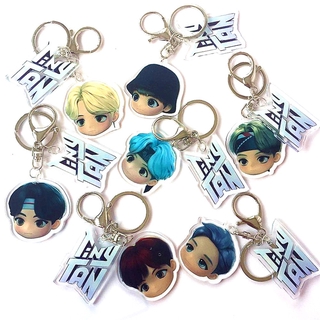 Móc Khóa Hình Các Thành Viên Nhóm Bts