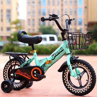 Xe đạp trẻ em Có thể gập lại 3-4-5-6-8-10 tuổi 12/14/16/18 inch Giảm xóc
