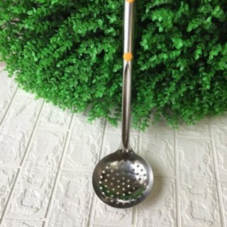 Muôi 10  Inox Tim Vàng (cái) (thủng hoặc đặc)