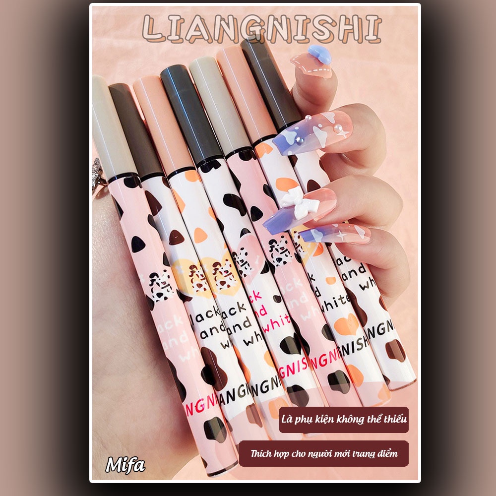 Kẻ mắt nước Liangnishi, bút kẻ mắt nước nội địa trung Eyeliner siêu mịn nhanh khô chống thấm nước, không lem Mifa