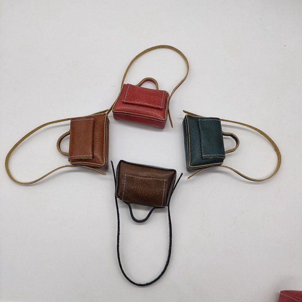 Túi Da PU Đeo Chéo Màu Sắc Cầu Vồng Xinh Xắn Dành Cho Búp Bê 1 / 6