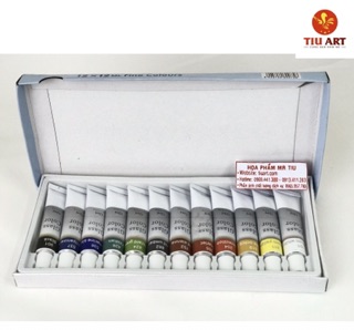 Màu Vẽ Kính Memory (tuýp 12ml)