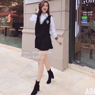 áo len sơ mi quốc dân cổ đức nhiều màu