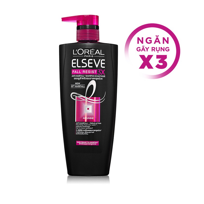 Dầu gội ngăn gãy rụng tóc L'Oreal Elseve (620ml)