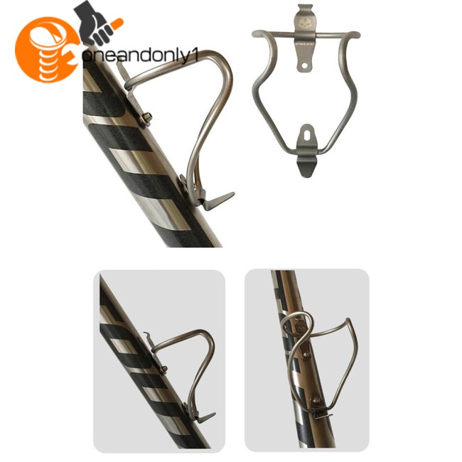 Giá giữ bình nước bằng hợp kim titan tiện lợi dành cho xe đạp