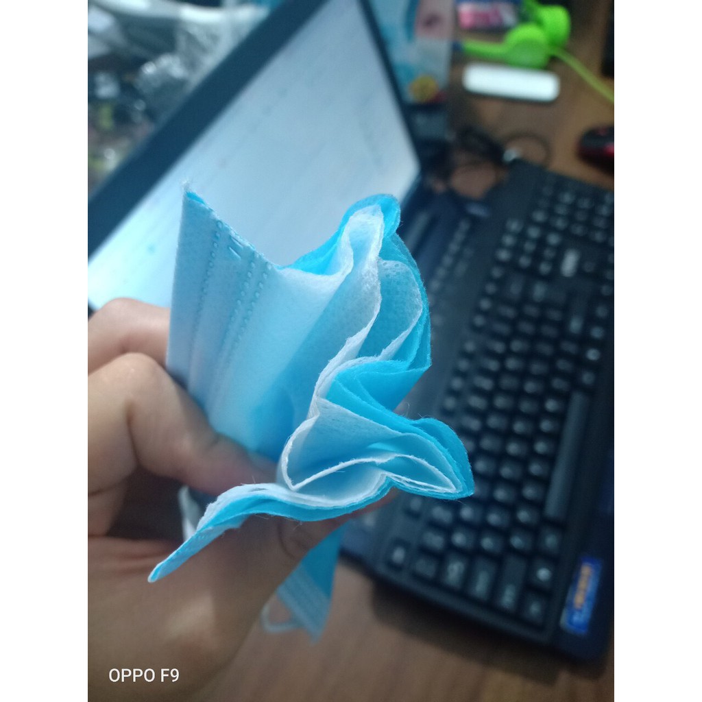 Hộp Khẩu trang y tế 4 lớp - 50 cái/ hộp chống bụi bẩn, chống nắng hàng dày dặn có giấy tờ l Khẩu trang y tế đa năng | BigBuy360 - bigbuy360.vn