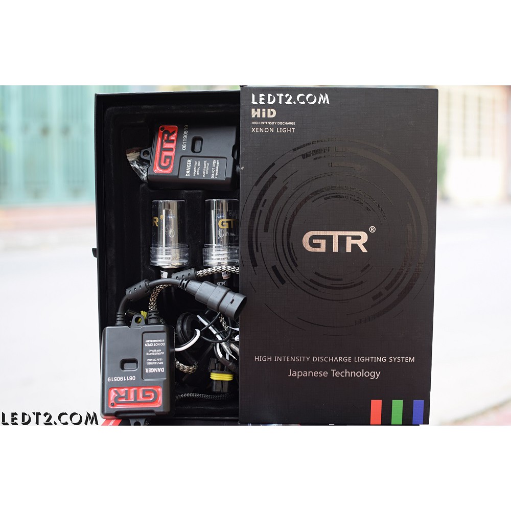 [BH: 5 năm] Bộ Kit HID (Xenon + Ballast) GTR 180% [SL: 1 cặp] -chính hãng